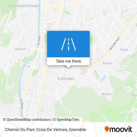 Chemin Du Parc Croix De Vérines map