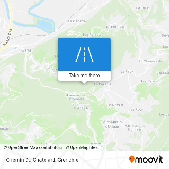 Chemin Du Chatelard map