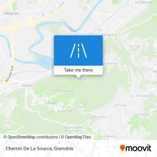 Chemin De La Source map