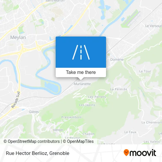 Rue Hector Berlioz map