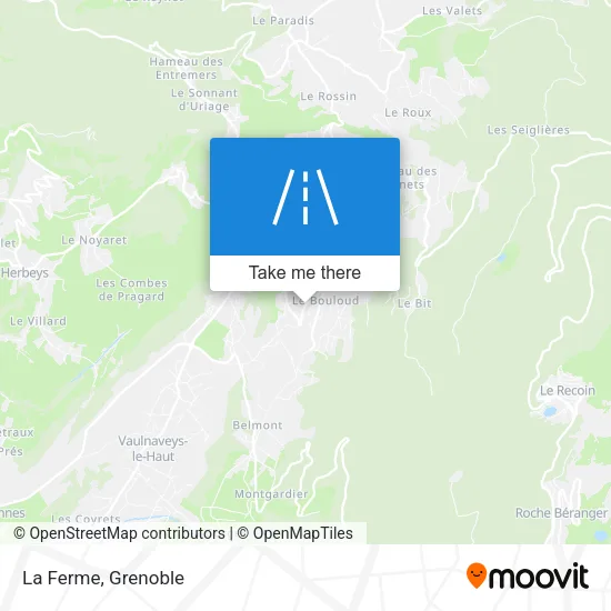 La Ferme map
