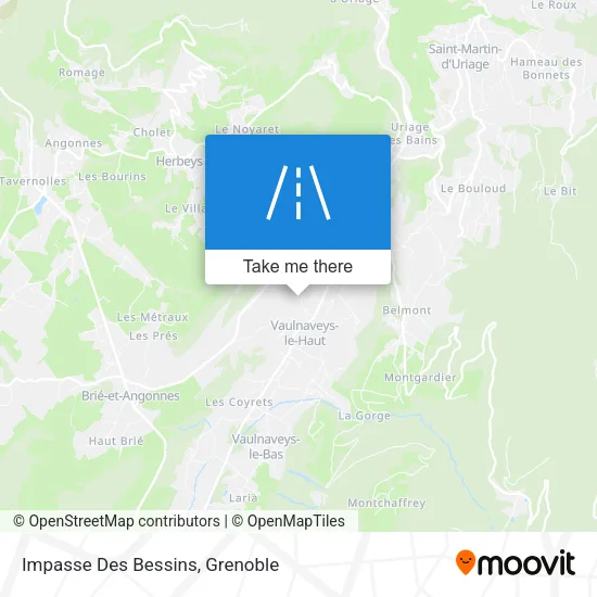 Impasse Des Bessins map