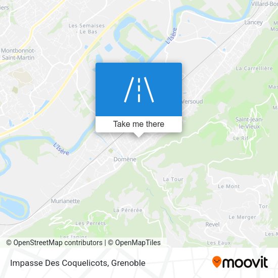 Impasse Des Coquelicots map