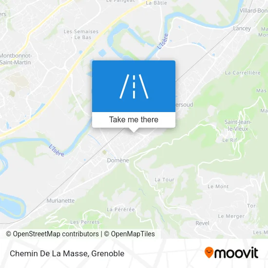 Chemin De La Masse map