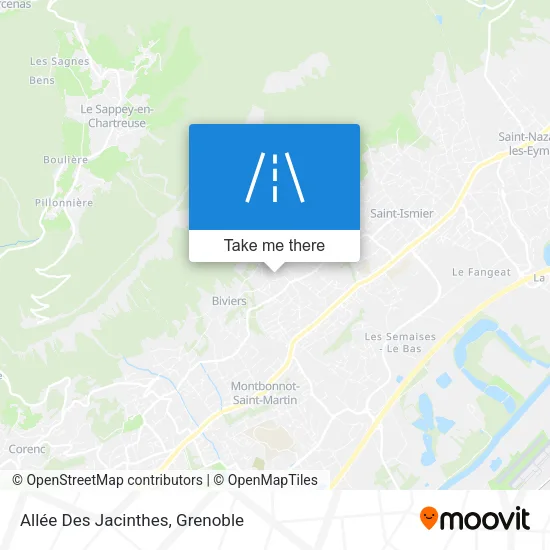 Allée Des Jacinthes map