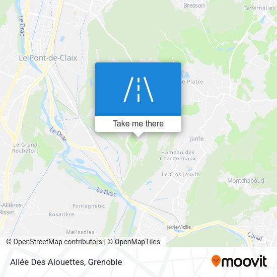 Allée Des Alouettes map