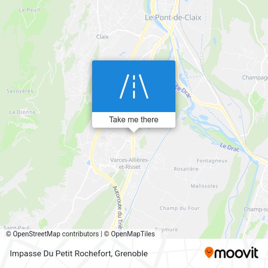 Impasse Du Petit Rochefort map