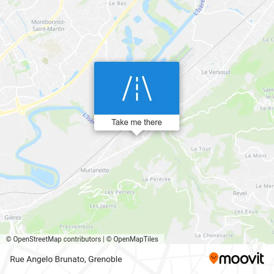 Rue Angelo Brunato map