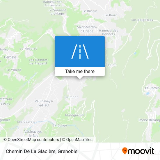 Chemin De La Glacière map