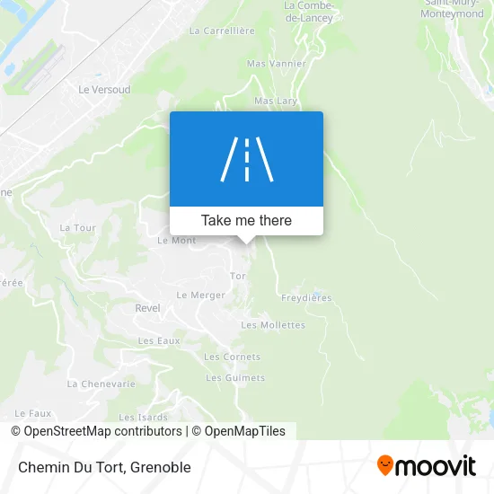 Chemin Du Tort map