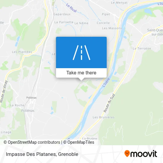 Impasse Des Platanes map