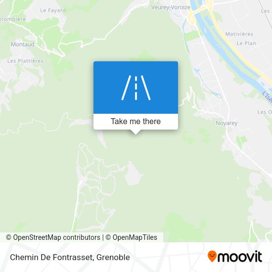 Chemin De Fontrasset map