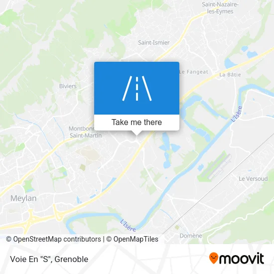 Voie En "S" map