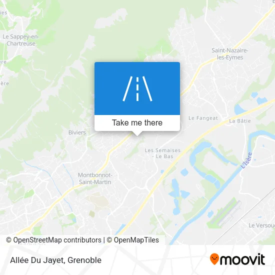 Allée Du Jayet map