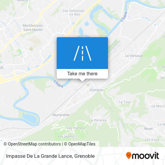 Impasse De La Grande Lance map