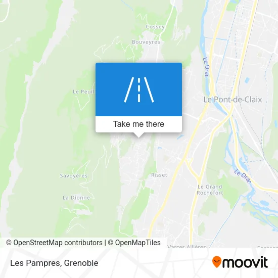 Les Pampres map