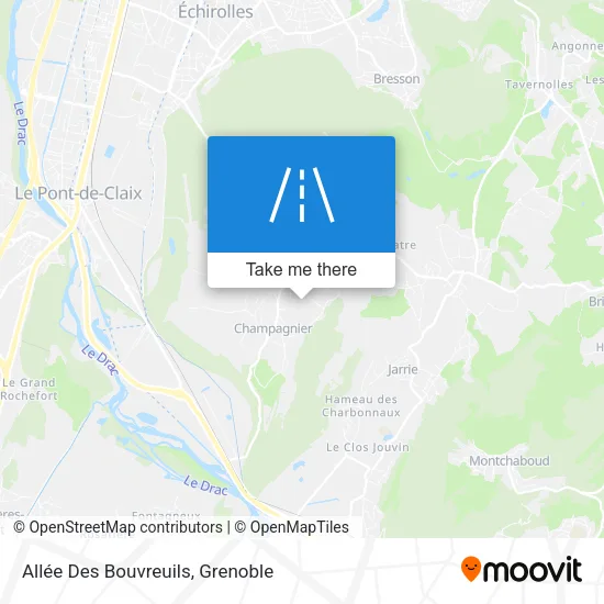 Allée Des Bouvreuils map