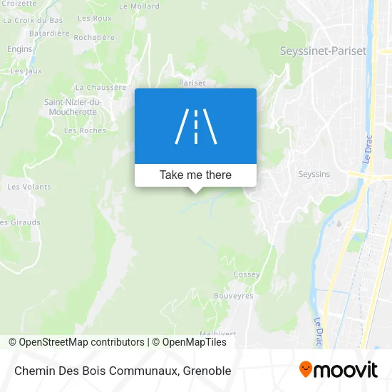 Chemin Des Bois Communaux map