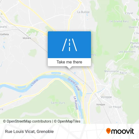 Rue Louis Vicat map