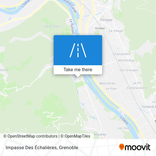 Impasse Des Échalières map