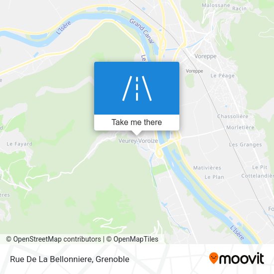 Rue De La Bellonniere map