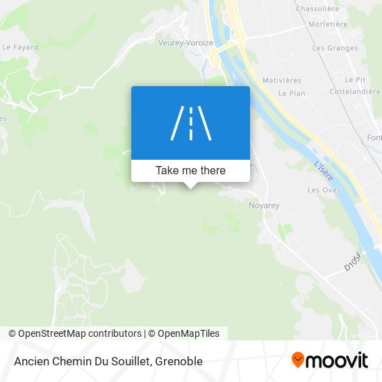Ancien Chemin Du Souillet map