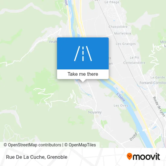 Rue De La Cuche map