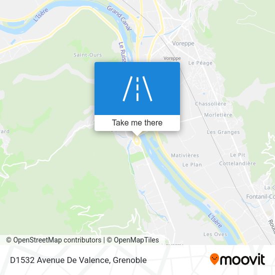 D1532 Avenue De Valence map