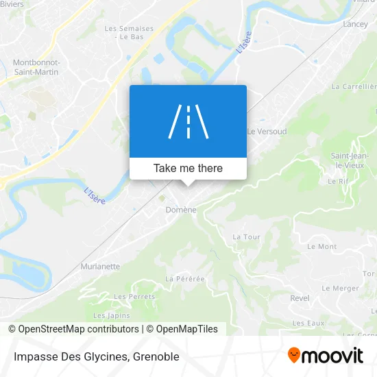 Impasse Des Glycines map