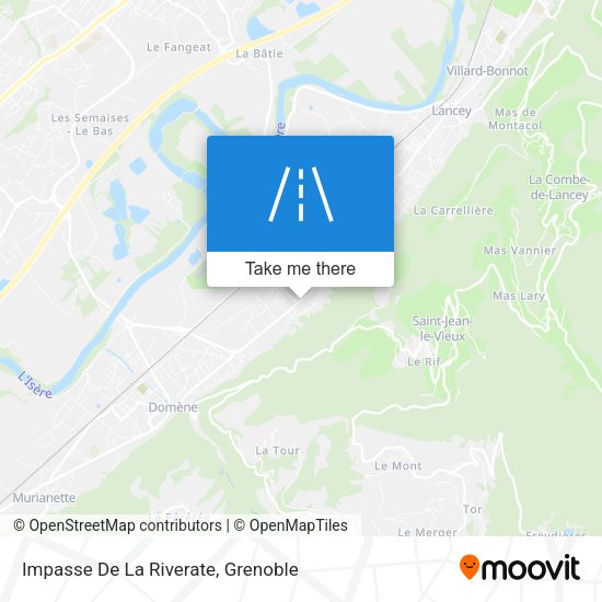 Impasse De La Riverate map