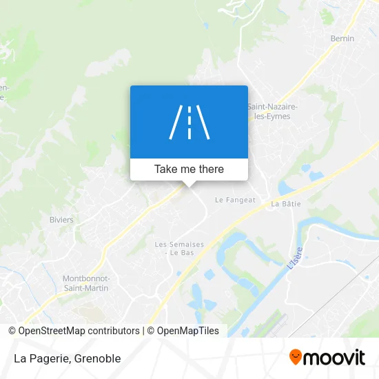 La Pagerie map