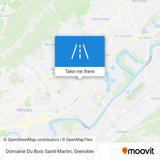 Domaine Du Bois Saint-Martin map