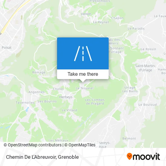 Chemin De L'Abreuvoir map