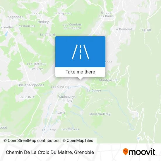 Chemin De La Croix Du Maître map