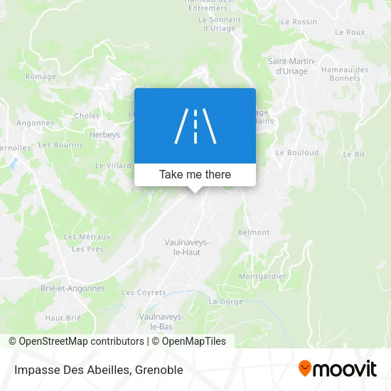 Impasse Des Abeilles map