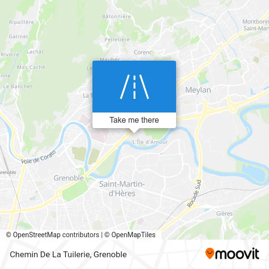 Chemin De La Tuilerie map