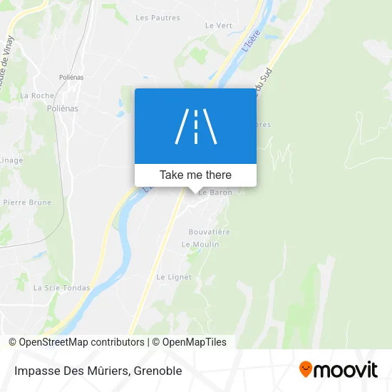 Impasse Des Mûriers map