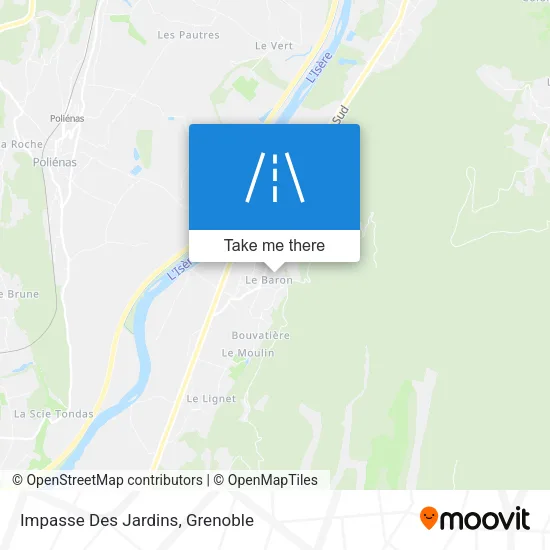 Impasse Des Jardins map