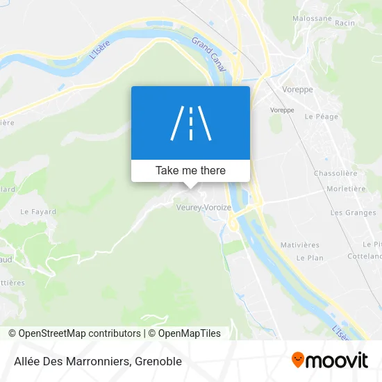 Allée Des Marronniers map