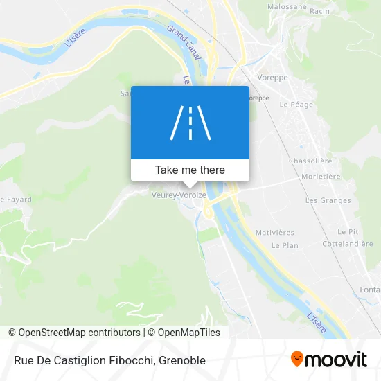 Rue De Castiglion Fibocchi map