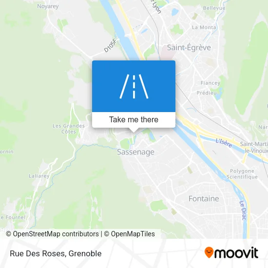 Rue Des Roses map