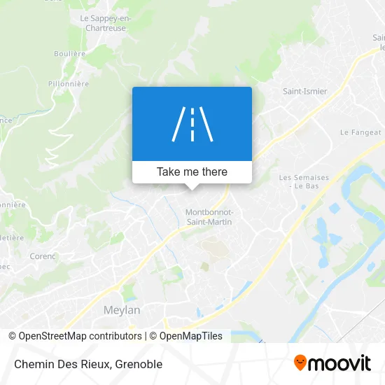 Chemin Des Rieux map