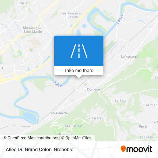 Allée Du Grand Colon map