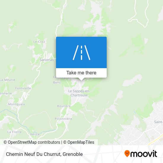 Chemin Neuf Du Churrut map