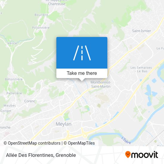 Allée Des Florentines map