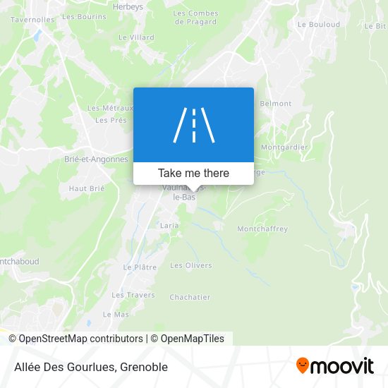 Allée Des Gourlues map