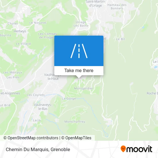 Chemin Du Marquis map