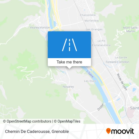 Chemin De Caderousse map