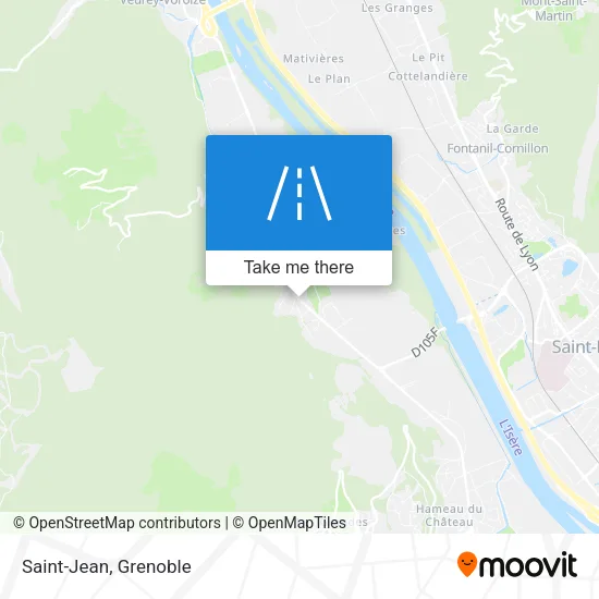 Saint-Jean map