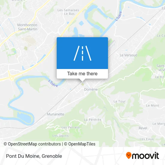 Pont Du Moine map